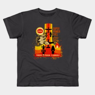 Cox super power fuel for the .o49 engine Kids T-Shirt